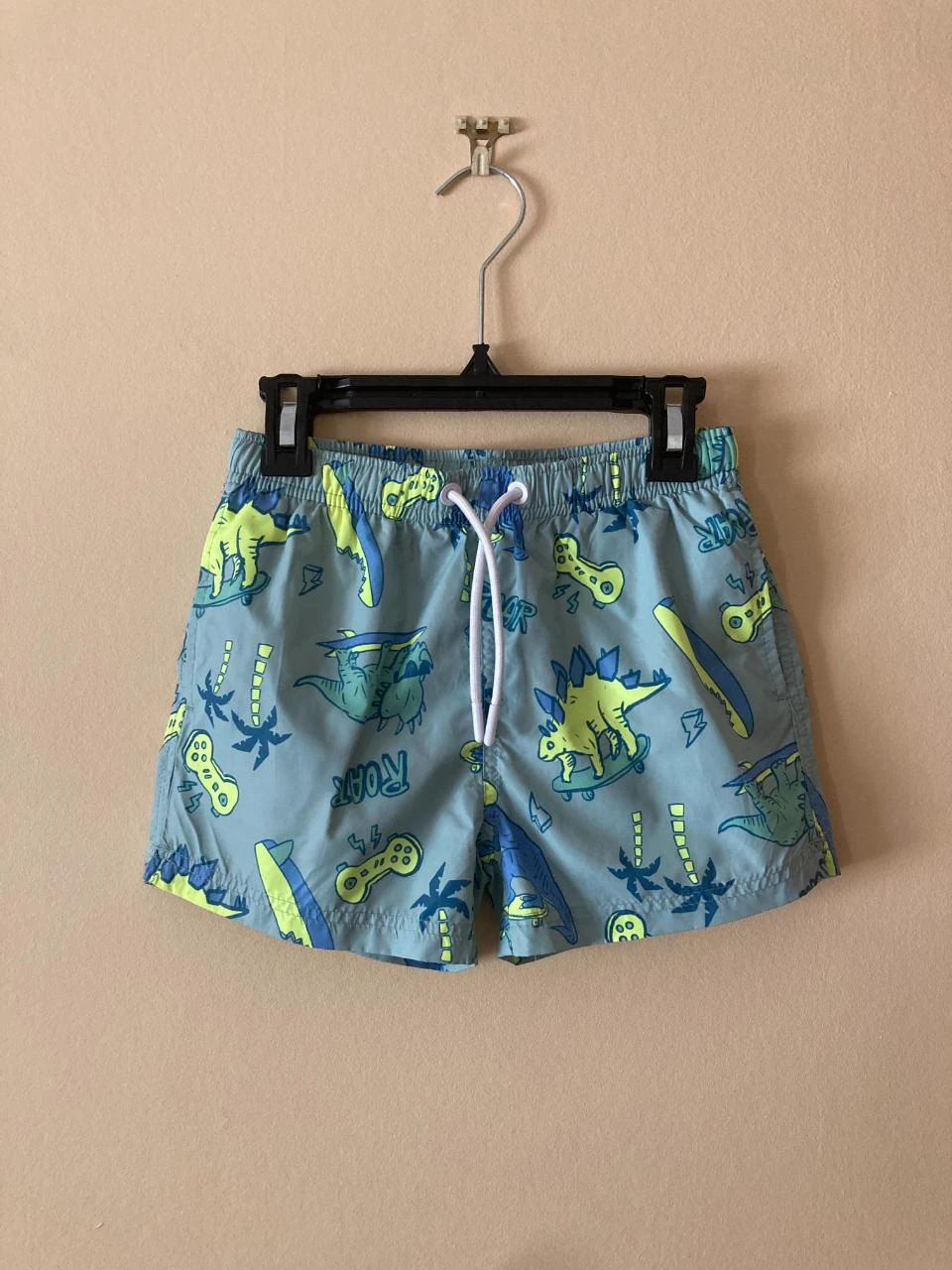 Maillot de bain garçon dinosaures & skate 7-8 ans